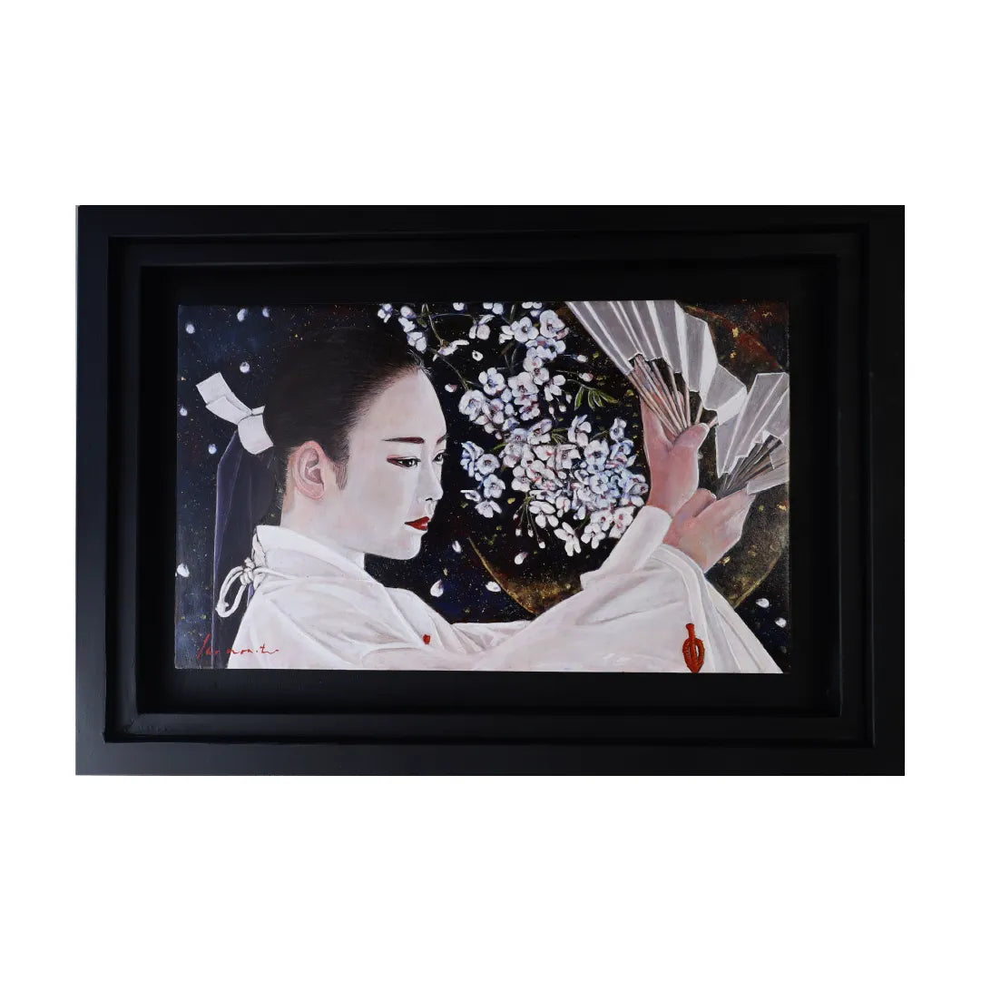 “こぼれる星・「観の月(かんのつき)」”